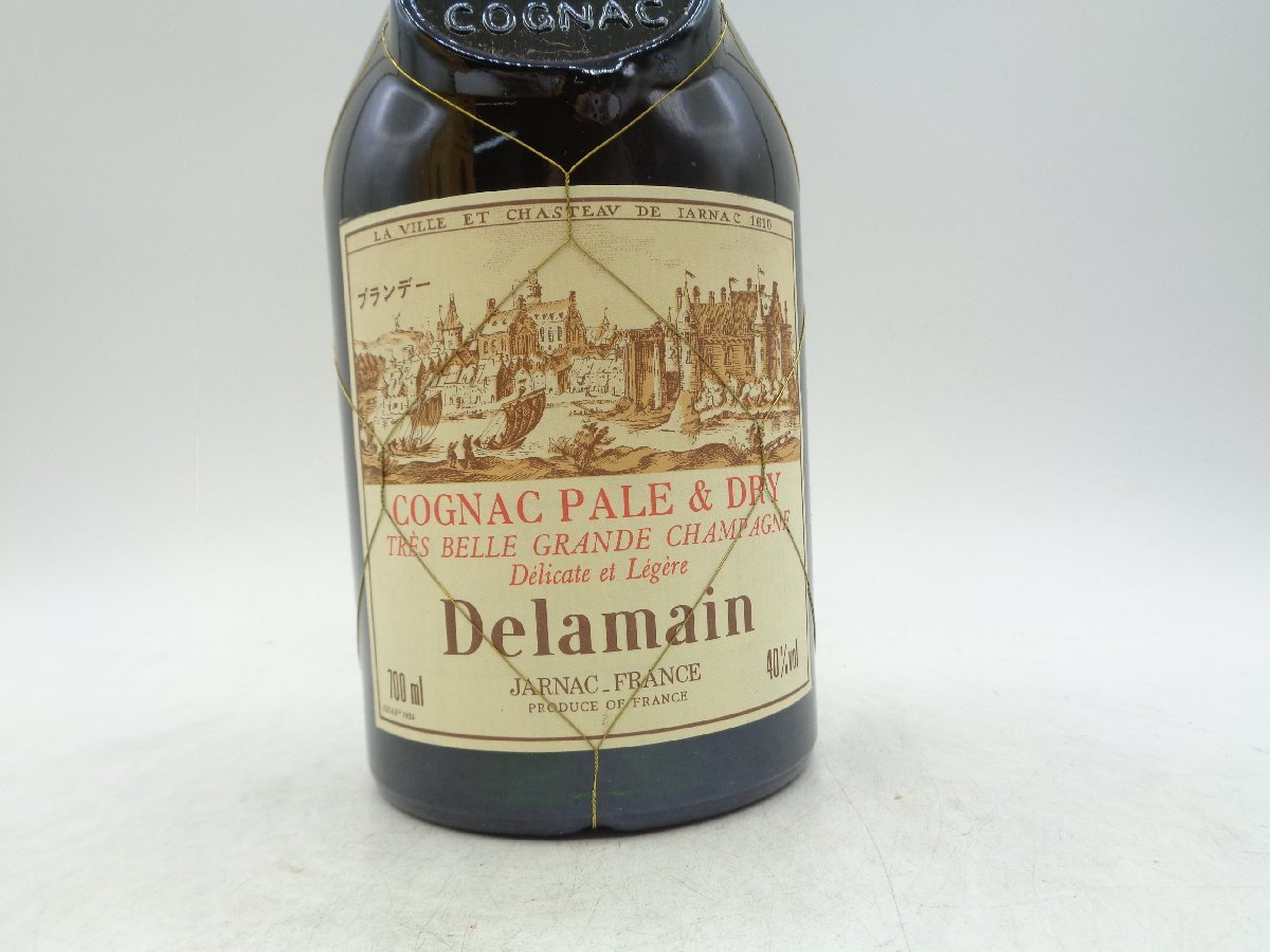 Delamain PALE & DRY デラマン ペール & ドライ グラン シャンパーニュ コニャック ブランデー 700ml 箱入 未開封 古酒 A5599_画像6