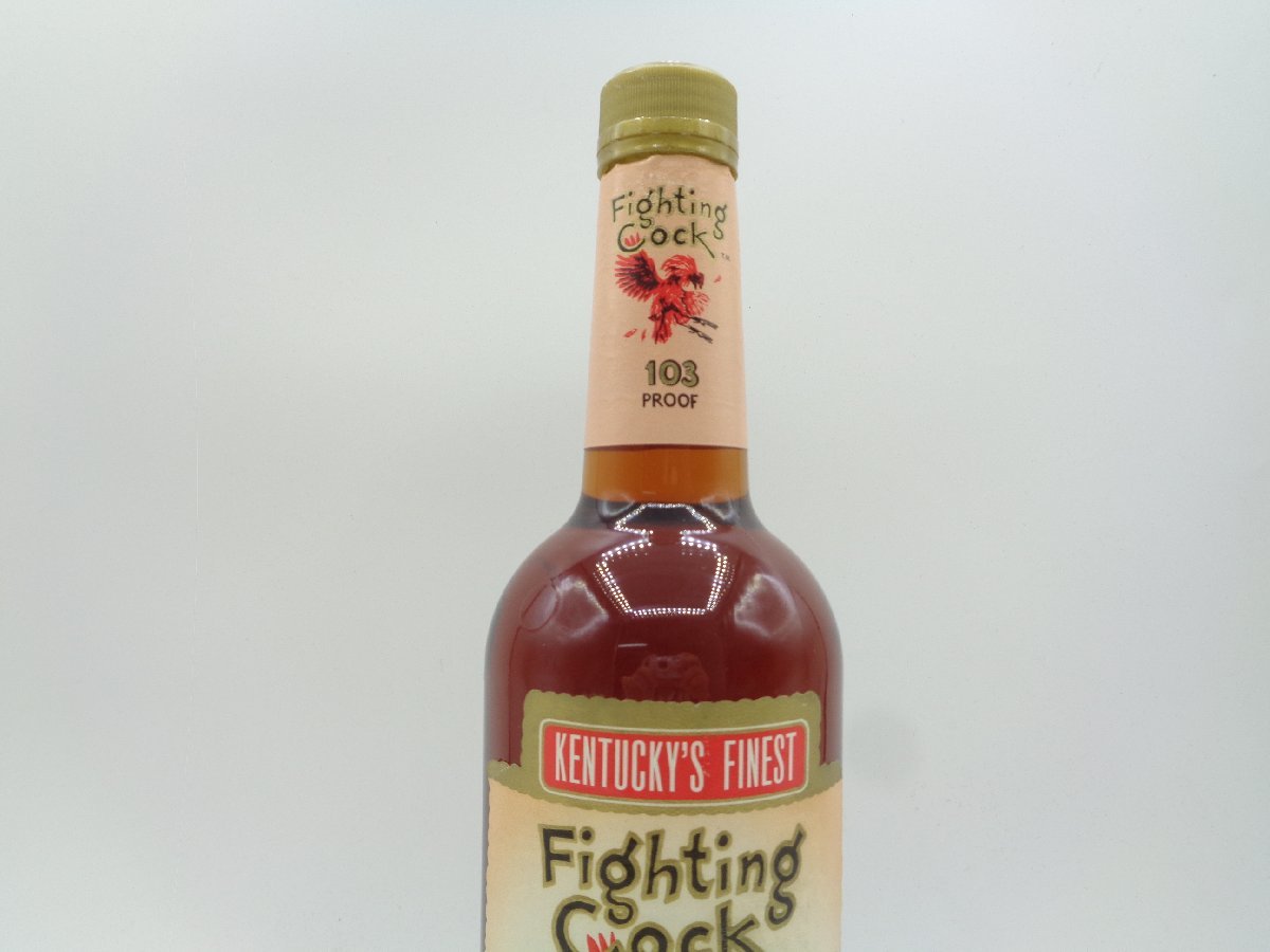 FIGHTING COCK 8年 103PROOF ファイティング コック ケンタッキー ストレート バーボン ウイスキー 750ml 51,5% 未開封 古酒 J710_画像6