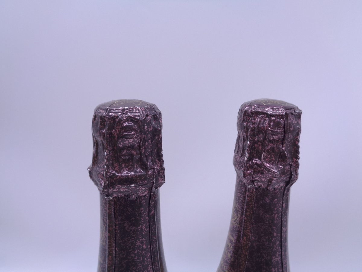 2本セット Veuve Clicquot PONSARDIN ヴーヴクリコ ポンサルダン 1998 375ml 古酒 未開栓 箱(劣化有) P026495.P026496_画像8