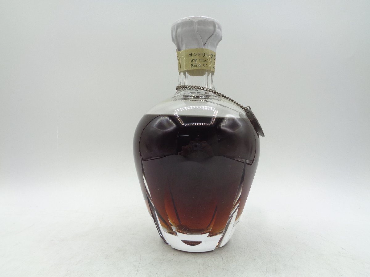 SUNTORY BRANDY IMPERIAL サントリー ブランデー インペリアル HOYA GLASS 国産 箱入 未開封 古酒 600ml 43％ X248900_画像5