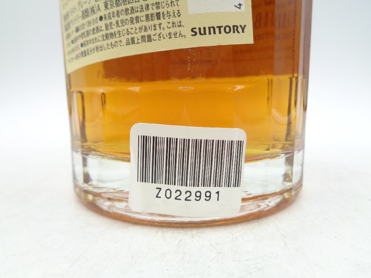 SUNTORY WHISKY HIBIKI 12年 サントリーウイスキー 響 未開封 古酒 700ml 43％ ※裏ラベル難有 Z22991_画像8