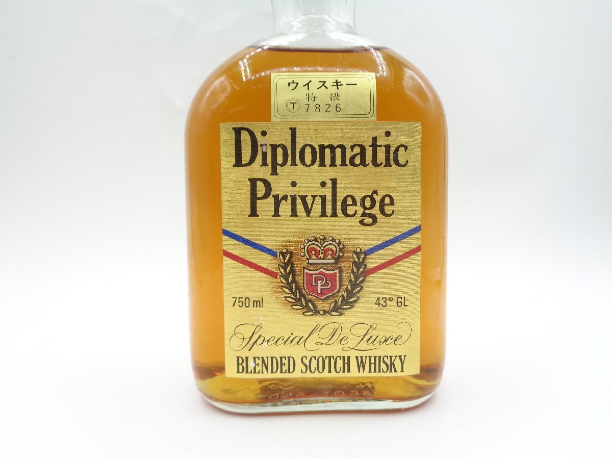 Diplomatic Privilege ディプロマティック プリビレッジ スコッチ ウイスキー 特級 750ml 43% 箱入 未開封 古酒 T56011_画像6