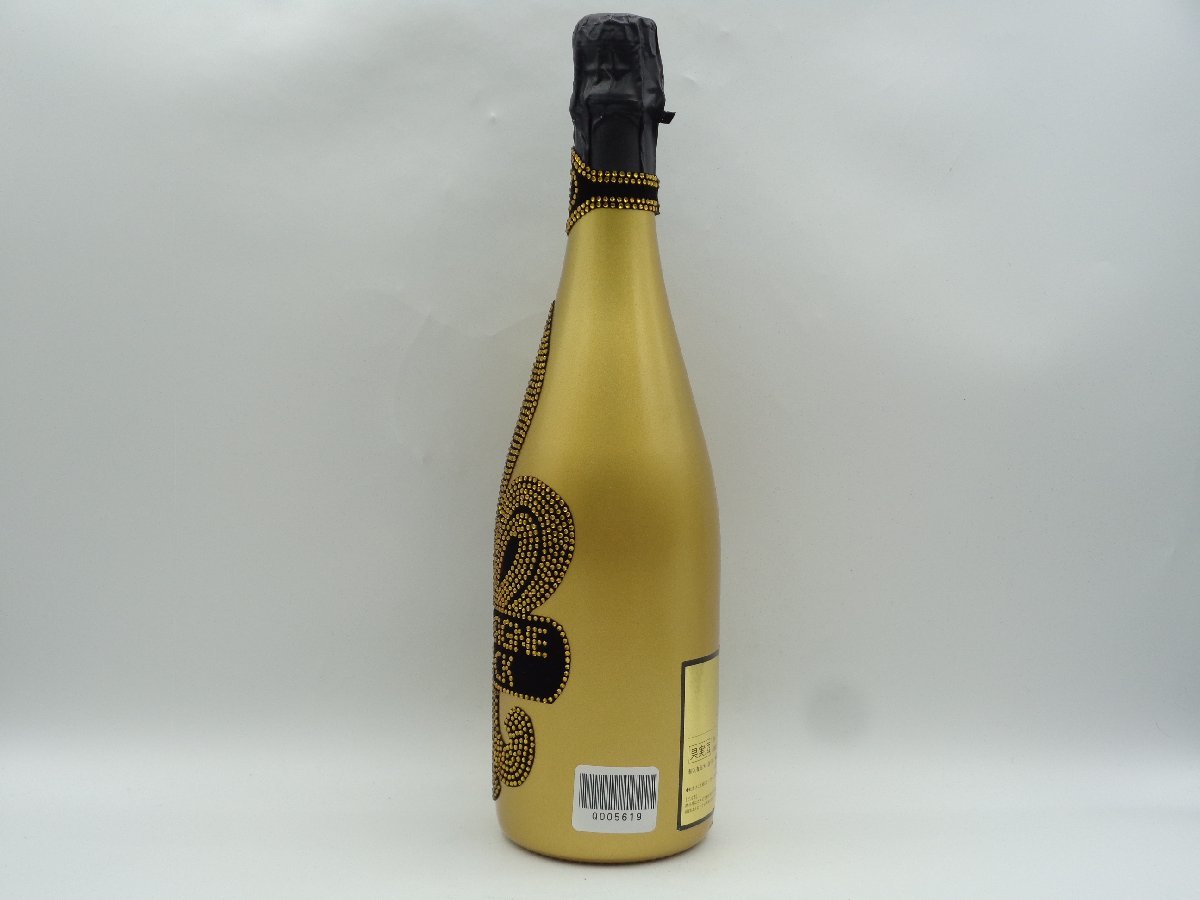 D.ROCK GOLD ダイヤモンド ロック ゴールド シャンパン 750ml 12％ 未開封 古酒 Q5619_画像2