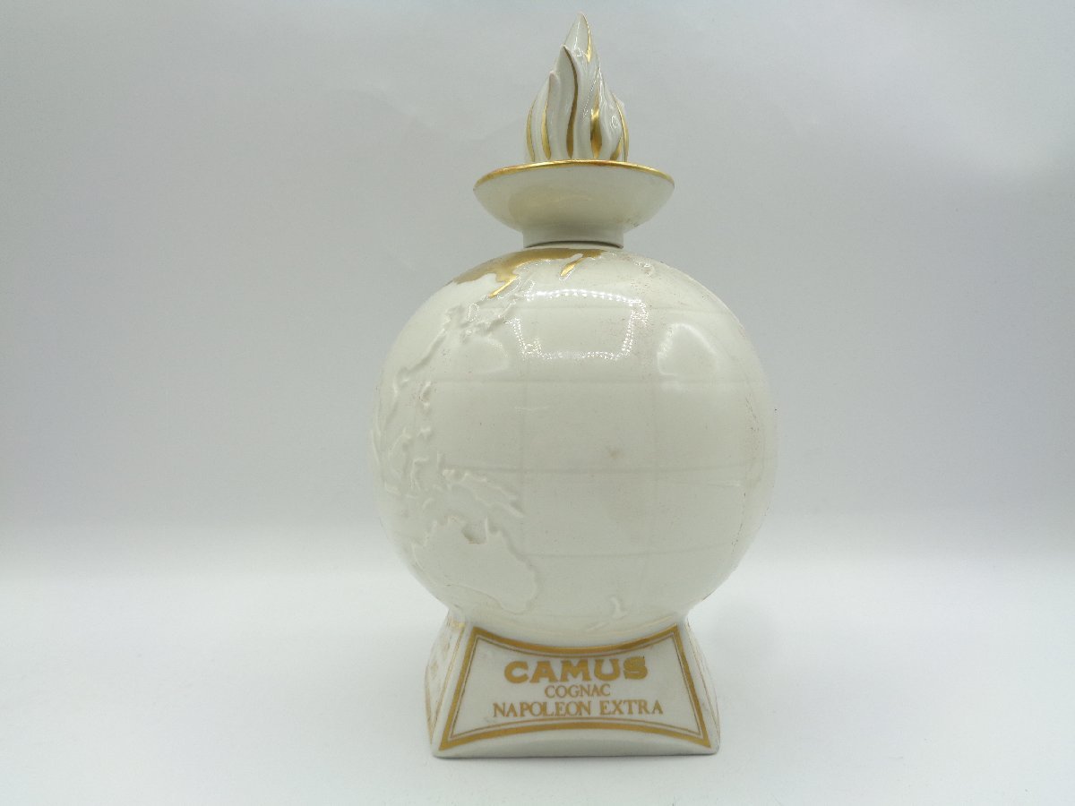 CAMUS NAPOLEON EXTRA MOSCOW カミュ ナポレオン エクストラ 1980 モスクワ オリンピック 記念陶器ボトル 箱入 未開封 古酒 ※蓋なし Q5428_画像4