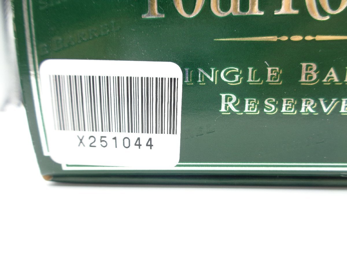 FOUR ROSES SINGLE BARREL RESERVE フォア ローゼス シングルバレル リザーブ バーボンウイスキー 箱入 未開封 古酒 750ml 43% X251044_画像2