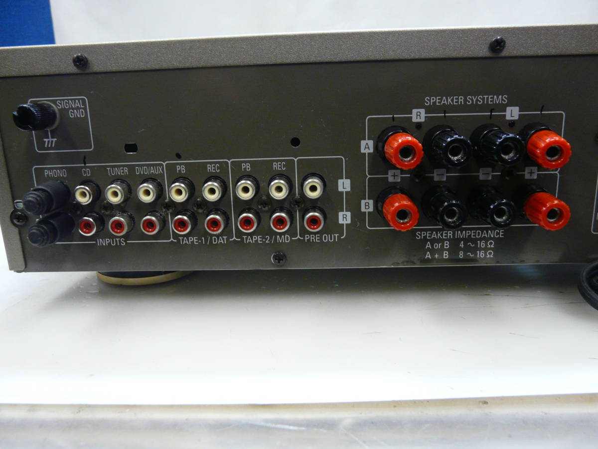 DENON デノン プリメインアンプ PMA-390Ⅳ　中古動品_画像7