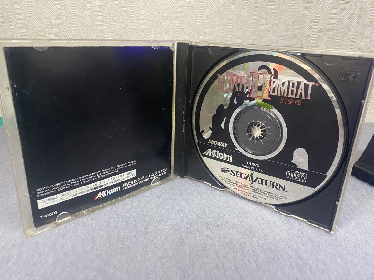 【中古SS】 モータルコンバットII 完全版 セガサターン 帯 SEGA SS SATURN ソフト_画像4