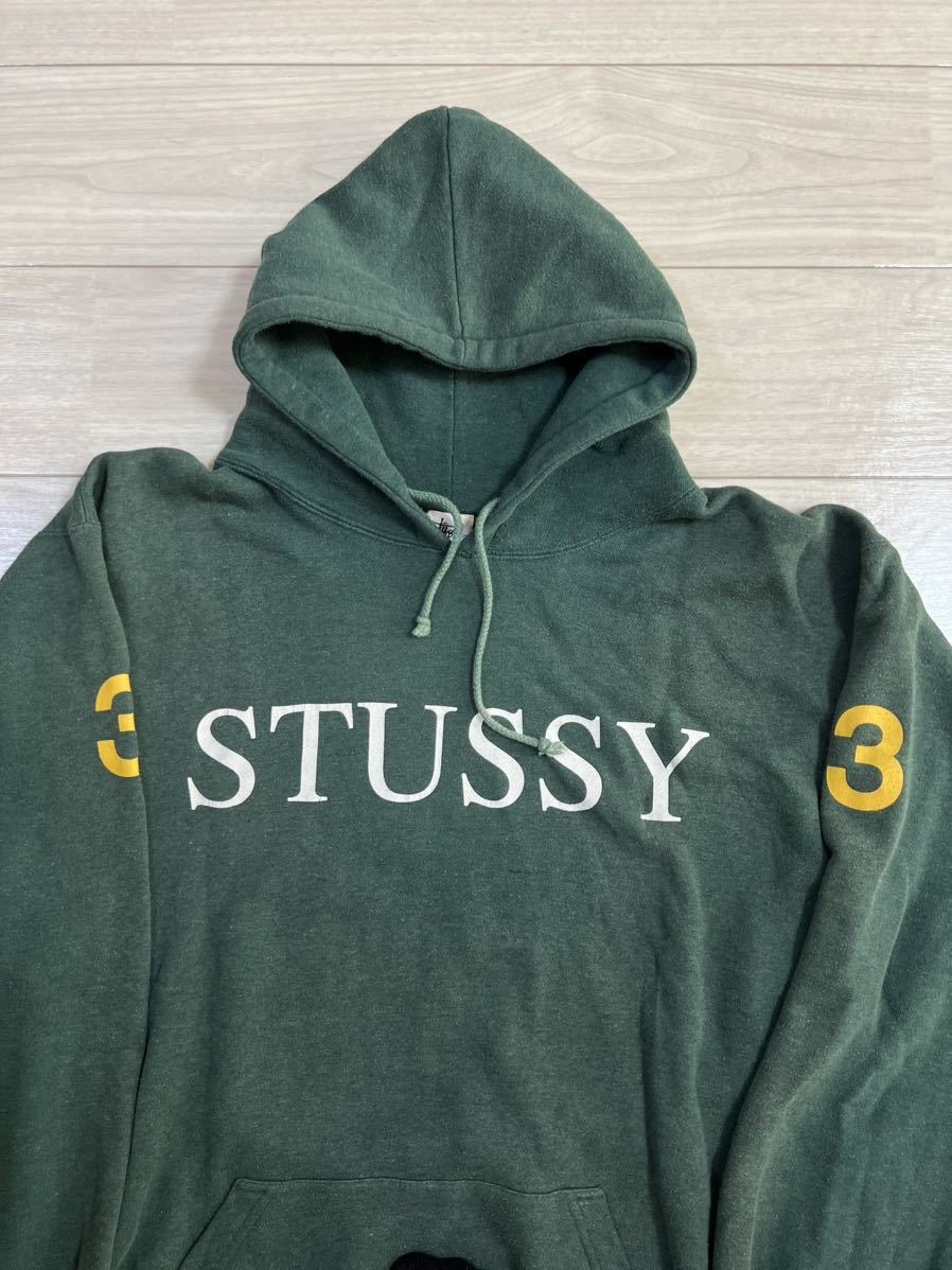 激レア スペシャル 90’s OLD STUSSY ステューシー フェード スウェット パーカー 白タグ XL USA製 黒タグ 80’s Tシャツ ビンテージ　_画像5