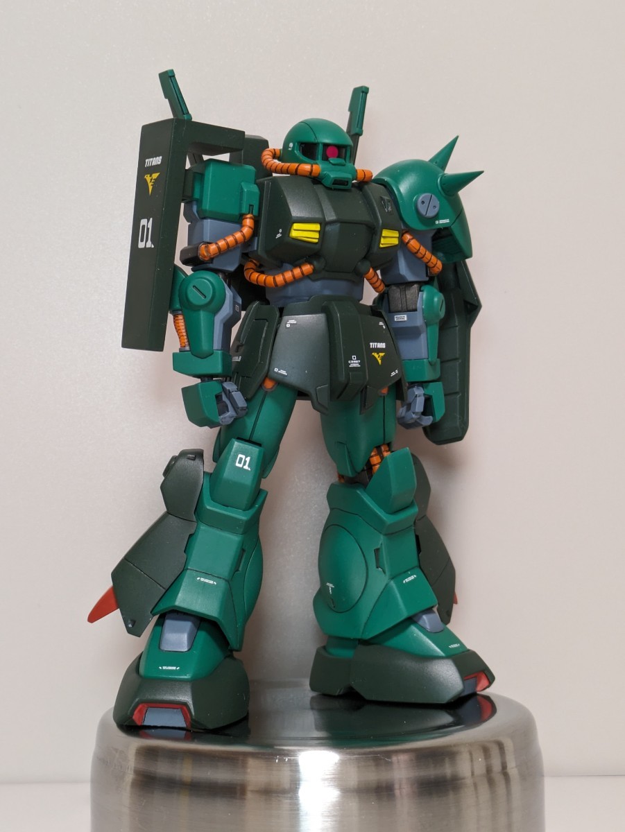 HGUC 1/144 ハイザック 機動戦士Ｚガンダム ガンプラ改修済全塗装完成品_画像4