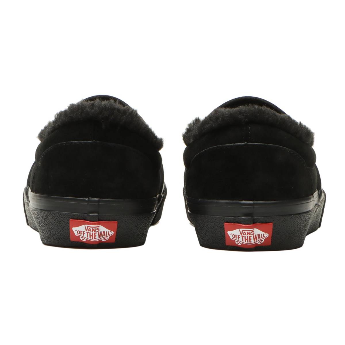 ヴァンズ 28cm スリッポン ファー ブラック VANS SLIP ON FUR メンズ スニーカー スエード 天然皮革 バンズ V98CF FUR M.BLACK_画像3