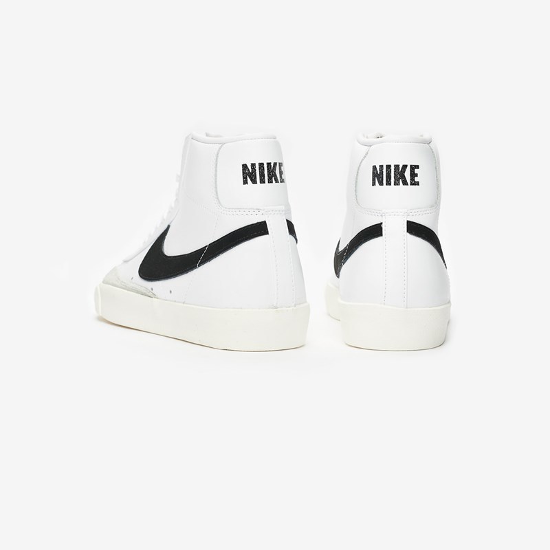 ナイキ 28cm ブレザー ミッド '77 ビンテージ ホワイト ブラック 税込定価14300円 NIKE BLAZER MID 77 VNTG メンズ スニーカー 天然皮革 ②_画像2