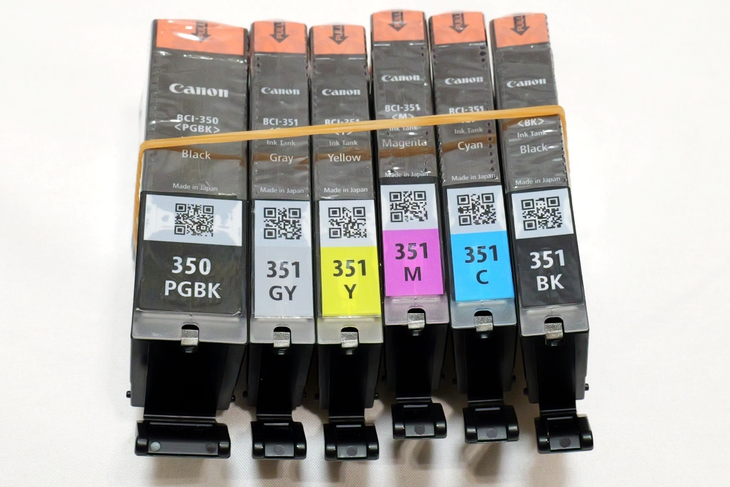 #.. packet correspondence! prompt decision!Canon 350 351 6MP standard capacity Canon original ink cartridge 6 color 