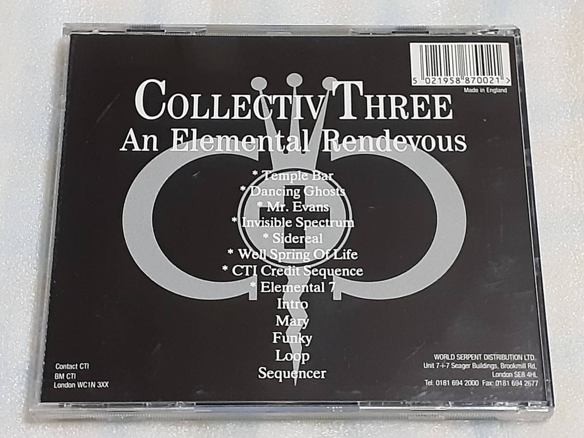 CHRIS & COSEY/COLLECTIV THREE An Elemental Rendevous 輸入盤CD 80s UK EXPERIMENTAL THROBBING GRISTLE CTI_画像4