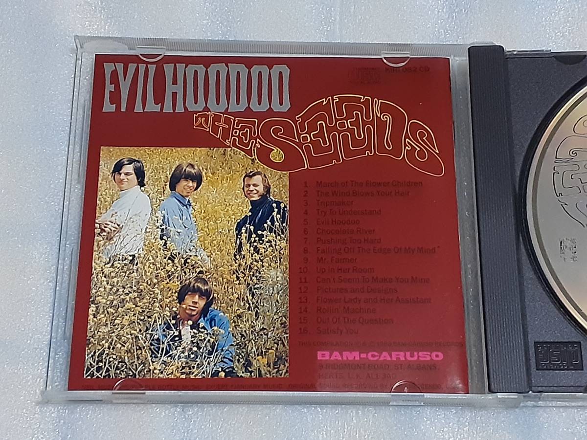 THE SEEDS/EVIL HOODOO 輸入盤CD US GARAGE サイケ 88年編集盤 SKY SAXONの画像2