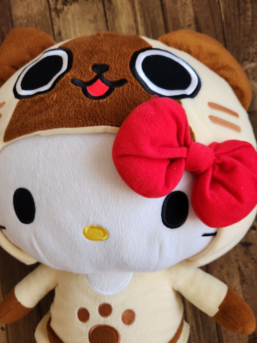 キティちゃん BIG ぬいぐるみ 特大 キティ アイルー ハロー キティちゃん BIG ぬいぐるみ 特大 キティ アイルー ハロー