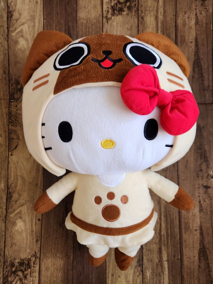 キティちゃん BIG ぬいぐるみ 特大 キティ アイルー ハロー キティちゃん BIG ぬいぐるみ 特大 キティ アイルー ハロー