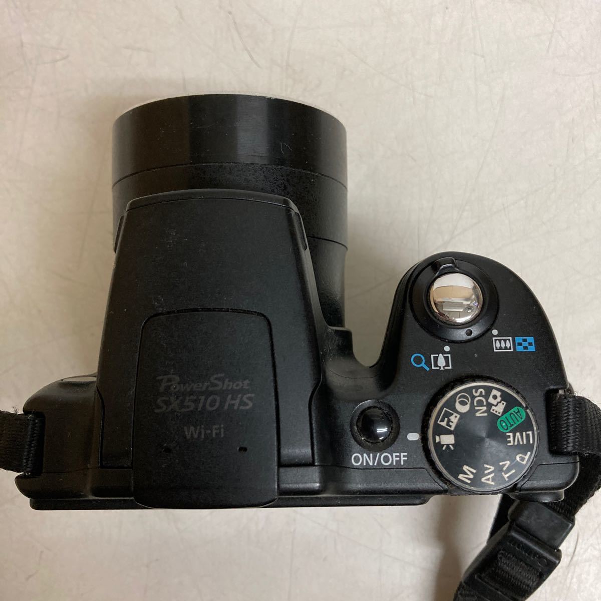 R705 CANON PowerShot SX510/HS PC2008 コンパクトデジタルカメラ 4.3-129.0mm 1:3.4-5.8/デジカメ 動作未確認 ジャンク品_画像6
