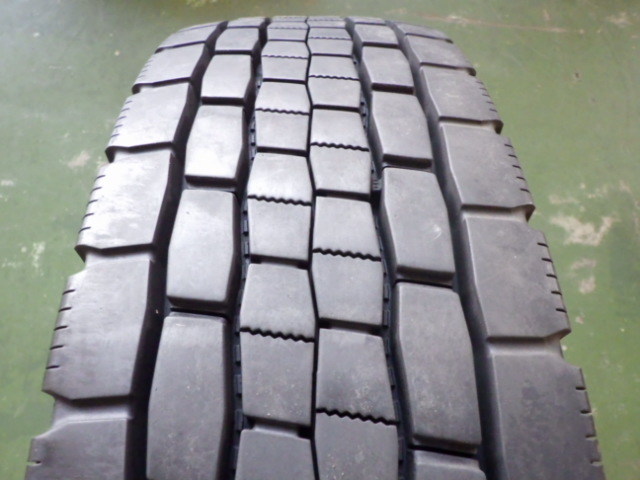 225/80R17.5 123/122L ダンロップ SP680 中古 9分山 2本セット オールシーズンタイヤ 2021年製 L16791_画像6