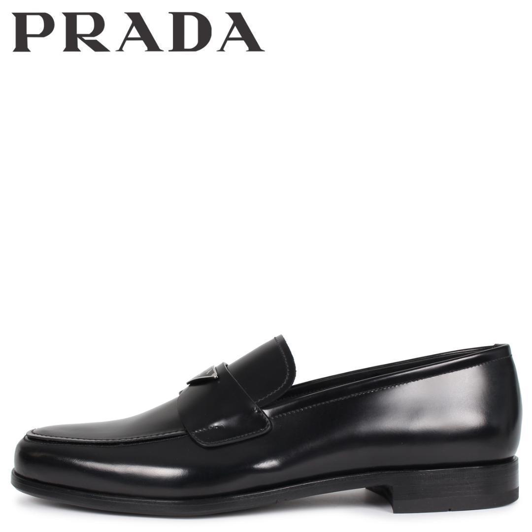 新品格安 PRADA ローファー SPAZZOLATO LOGO 29cm