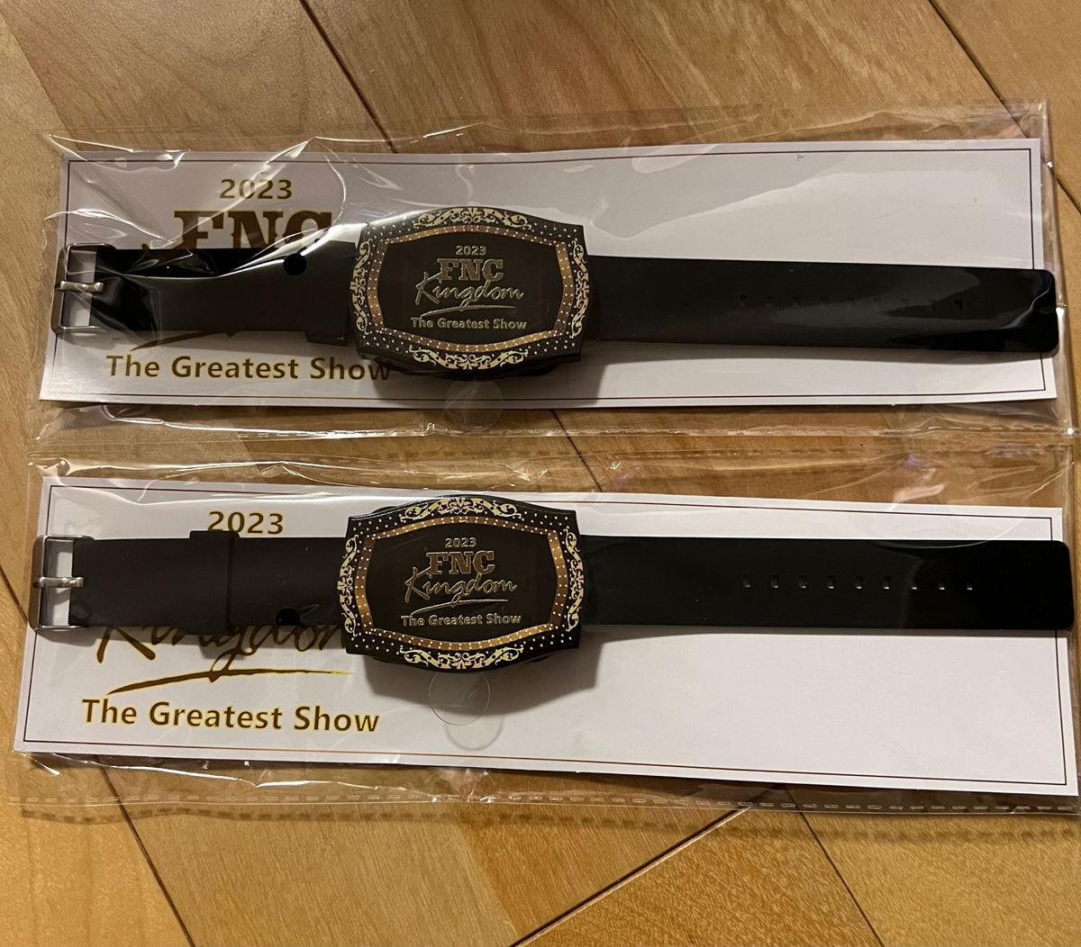 FNC  KINGDOM THE GREATEST SHOW ブレスレットタイプライト×2個