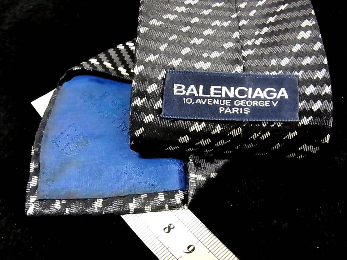 ◆E4450N◆良品◆バレンシアガ【BALENCIAGA】ネクタイの画像1