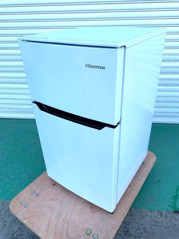 ◆FI18 Hisense 2ドア ノンフロン冷凍冷蔵庫 93L　動作品　HR-B95A 白　20年製 ★直接引き取り大歓迎！◆T_画像1