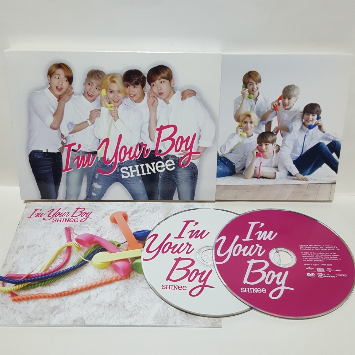 【☆即決価格☆】SHINee★I'm your Boy★初回限定盤B CD+DVD★DVD傷あり シャイニー テミン オニュ キー ミンホ ジョンヒョン_画像1