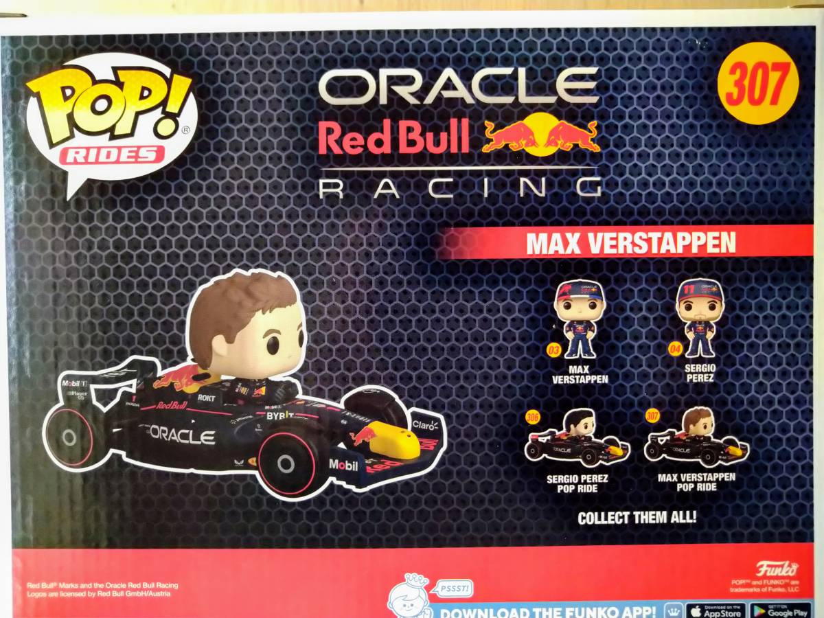 【国内未入荷】Funko POP RIDES Max Verstappen F1 オラクル レッドブル レーシング マックス・フェルスタッペン フィギュア_画像5