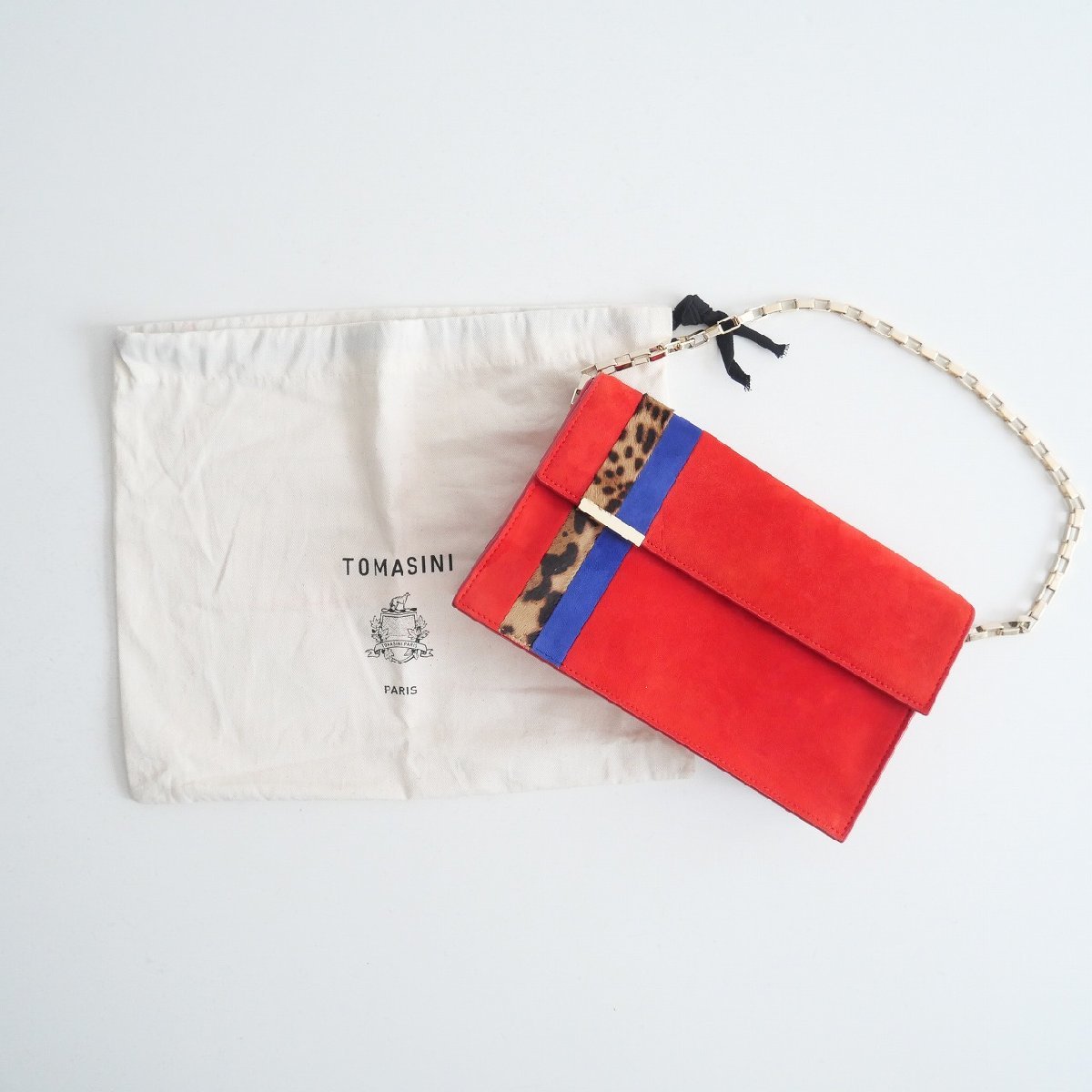 L'Appartement購入品 アパルトモン / TOMASINI　トマジーニ / SUEDE CHAIN BAG チェーンバッグ / 2302-2014_画像6