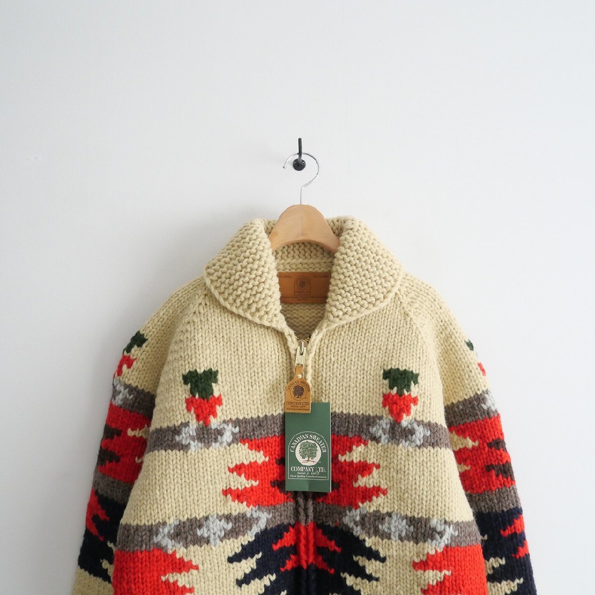 2022 / 未使用 / L'Appartement購入品 / CANADIAN SWEATER / Zip Cardigan カーディガン 42 / 22010570005130 / 2305-0840_画像2