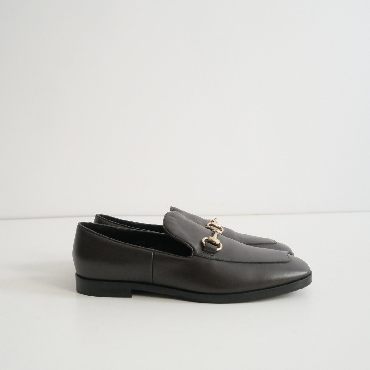 2022AW / DEUXIEME CLASSE購入品 ドゥーズィエムクラス / MARITAN マリタン / BIT LOAFER ローファー 38 / 22093510001630 / 2311-0033_画像4