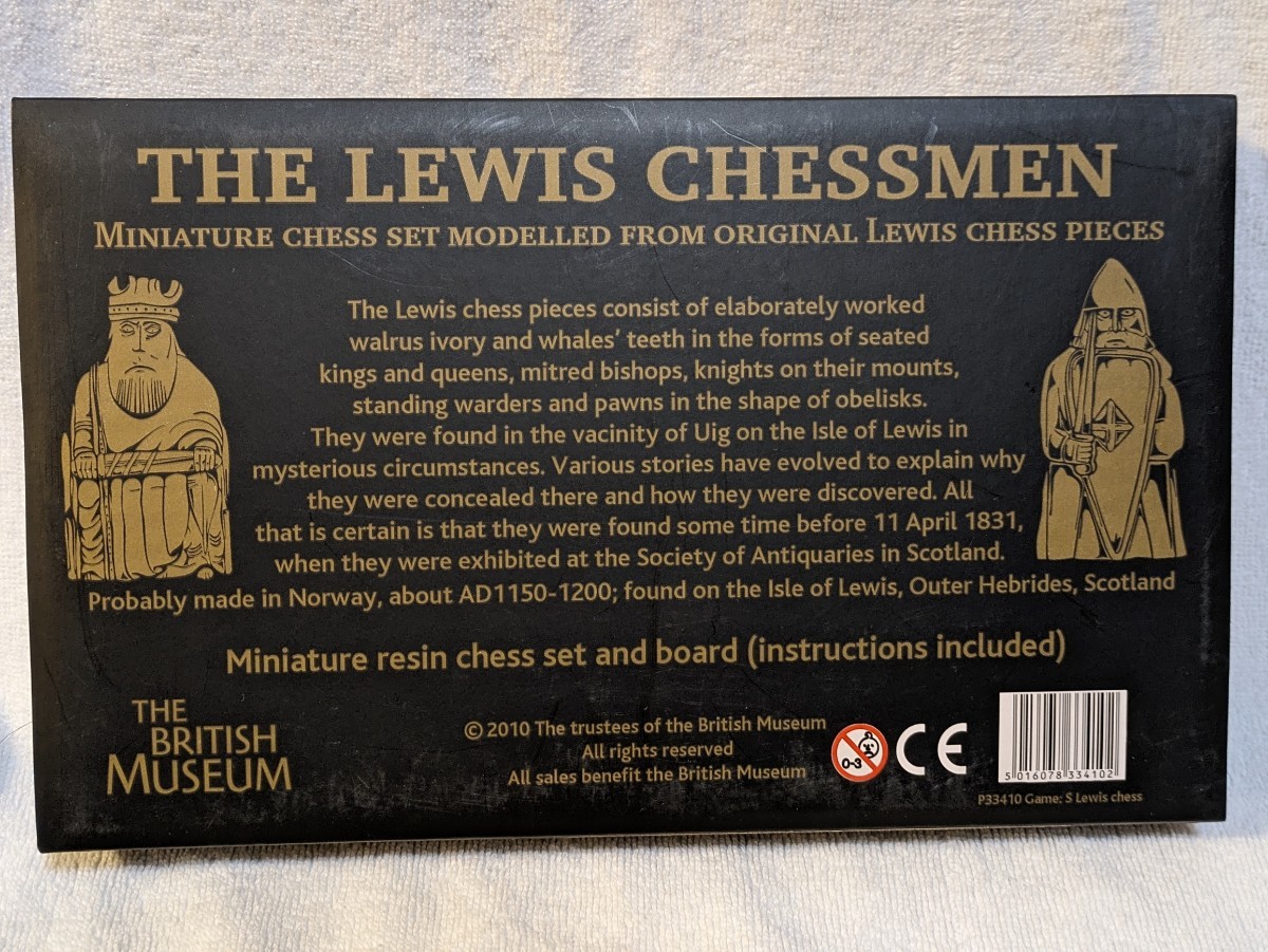 THE LEWIS CHESSMEN　ルイス島 チェス 駒　大英博物館_画像2