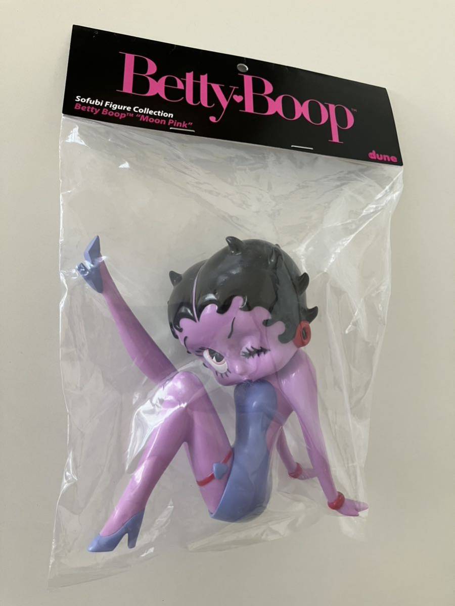 未開封/Betty Boop(ベティ・ブープ)Moon Pink/Sofubi Figure Collection/フィギュア/dune/テツロッド/226