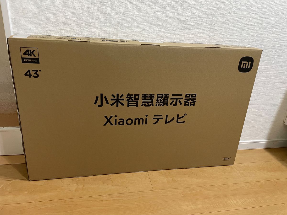 43型 液晶テレビ Xiaomi（チューナーレス）｜Yahoo!フリマ（旧PayPay