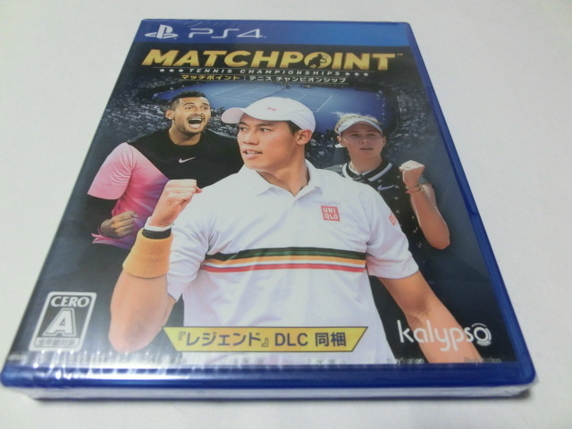 PS4 マッチポイント テニス チャンピオンシップ 新品_画像1