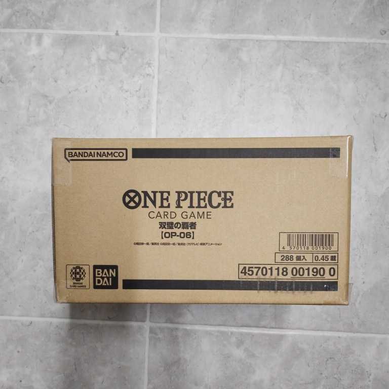 ONE PIECE ワンピース カードゲーム 双璧の覇者 OP-06 12BOX入り 1カートン 新品