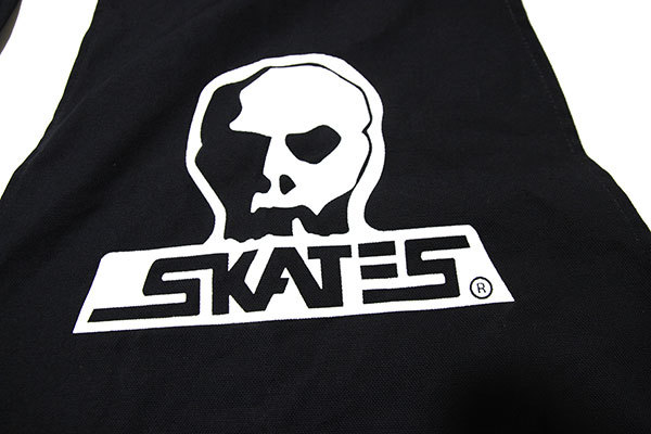 Skull Skates ( Skull ske-tsu) apron Logo BBQ Apron Black skateboard SKATE SK8 skateboard 