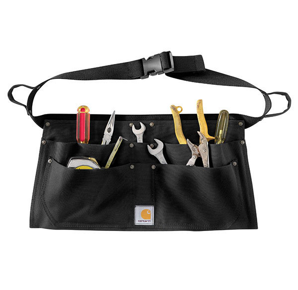 Carhartt (カーハート) エプロン 工具入れ (A09) Duck Nail Apron Black ブラック (L/XL) 作業用 日曜大工 OUTDOOR アウトドア_画像1