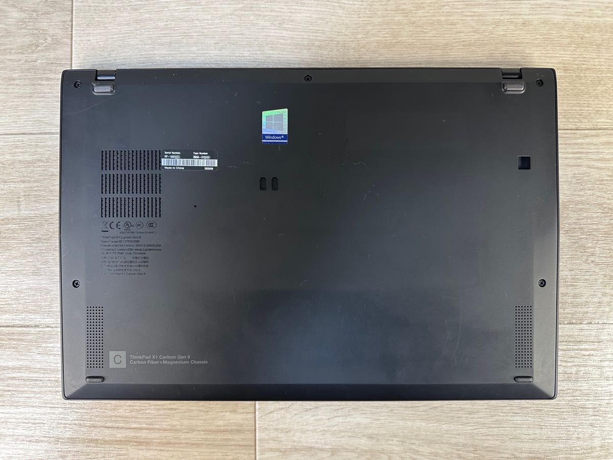 #11★処分価格★Lenovo ThinkPad X1 Carbon Gen8