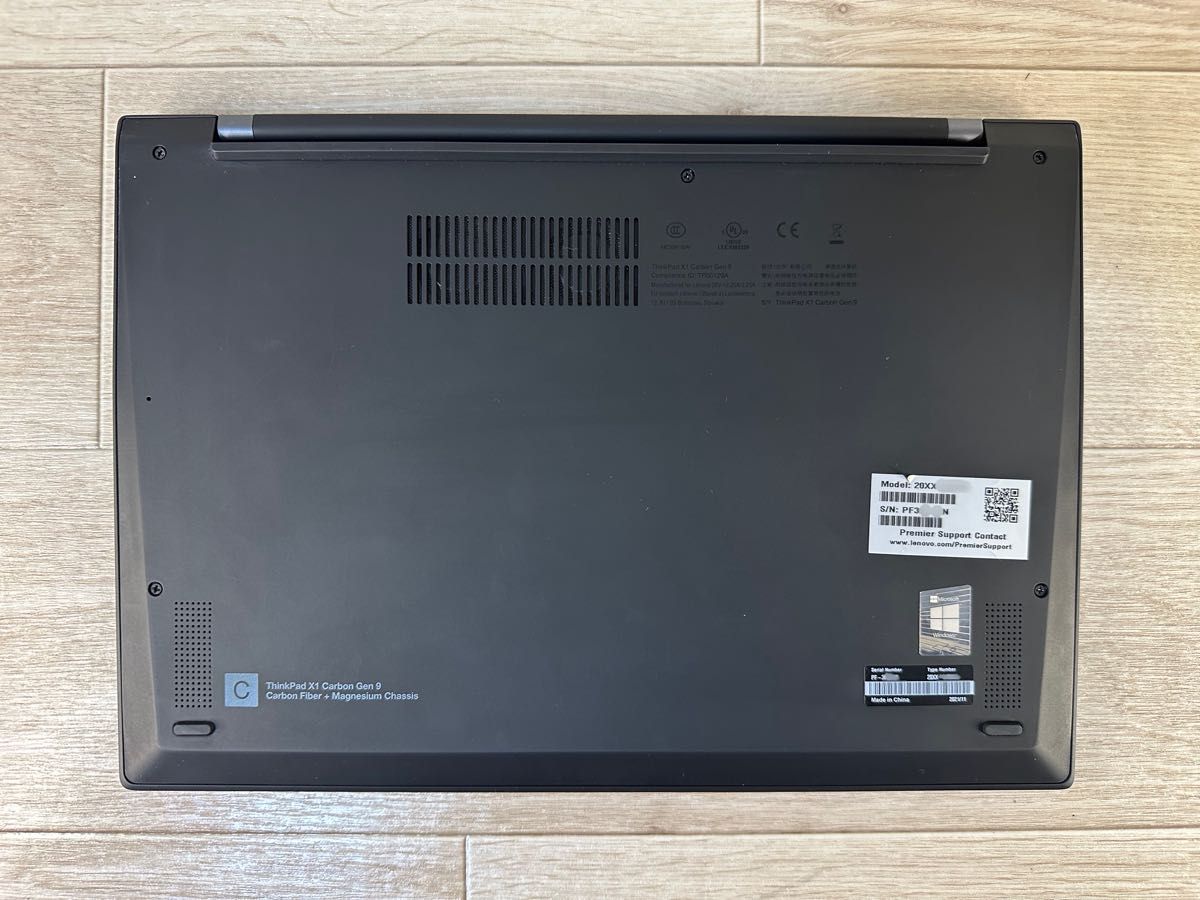 #1☆処分価格☆【2021年12月購入】Lenovo ThinkPad X1 Carbon Gen9