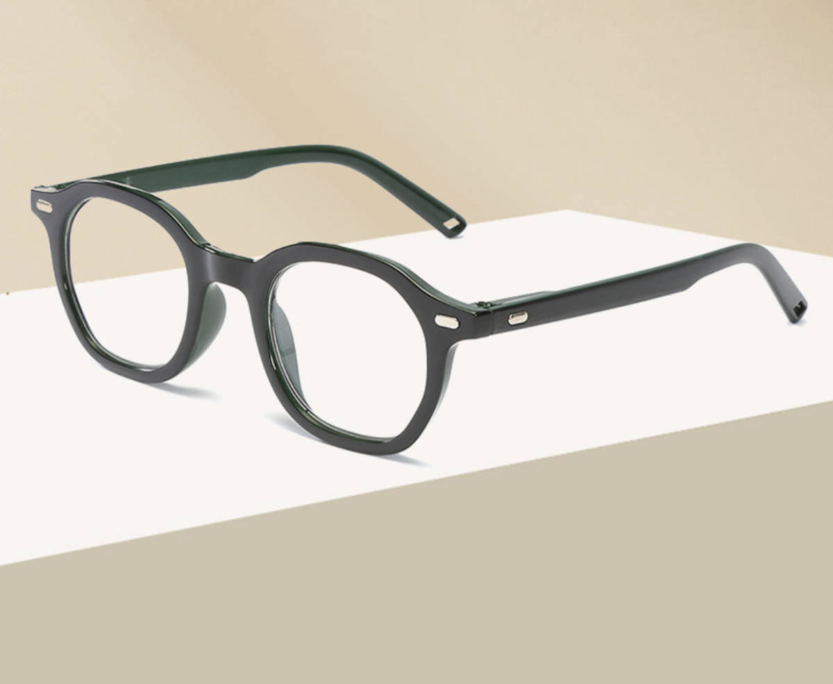 送料無料 ＋4 老眼鏡　リーディンググラス ブルーライトカット シニアグラス 軽量　メガネ ブラック　新品