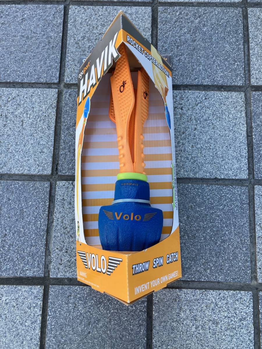 ogo sport VOLO シャトル型の投げて遊べるヴォロ　キャンプ先などで遊べる_画像1