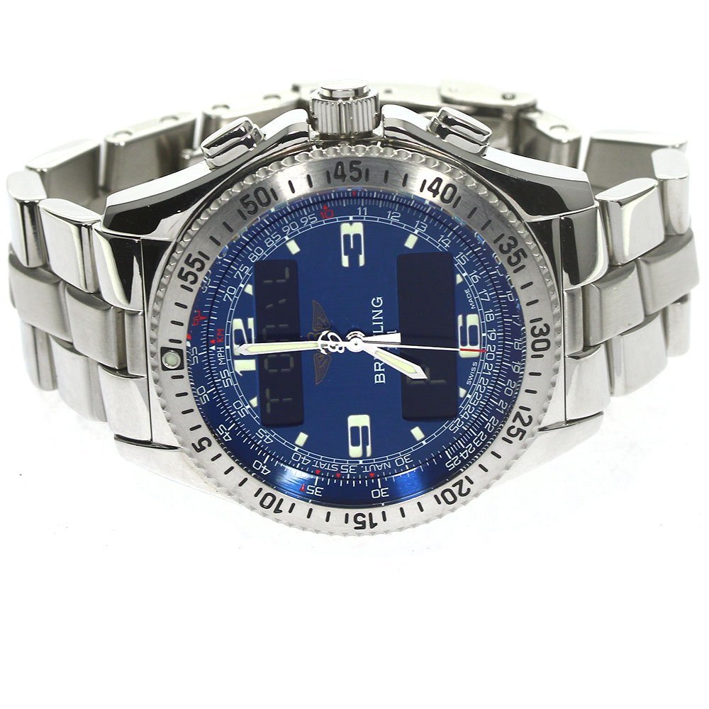  with translation Breitling BREITLING A68062 Professional B-1 chronograph quartz men's _761890