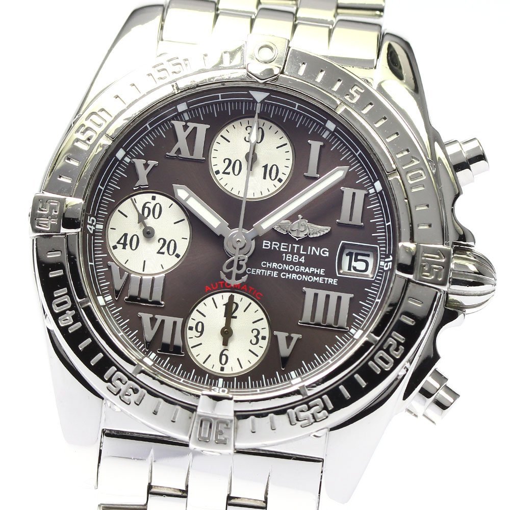  Breitling BREITLING A13358 Chrono Cockpit Date self-winding watch men's _784479