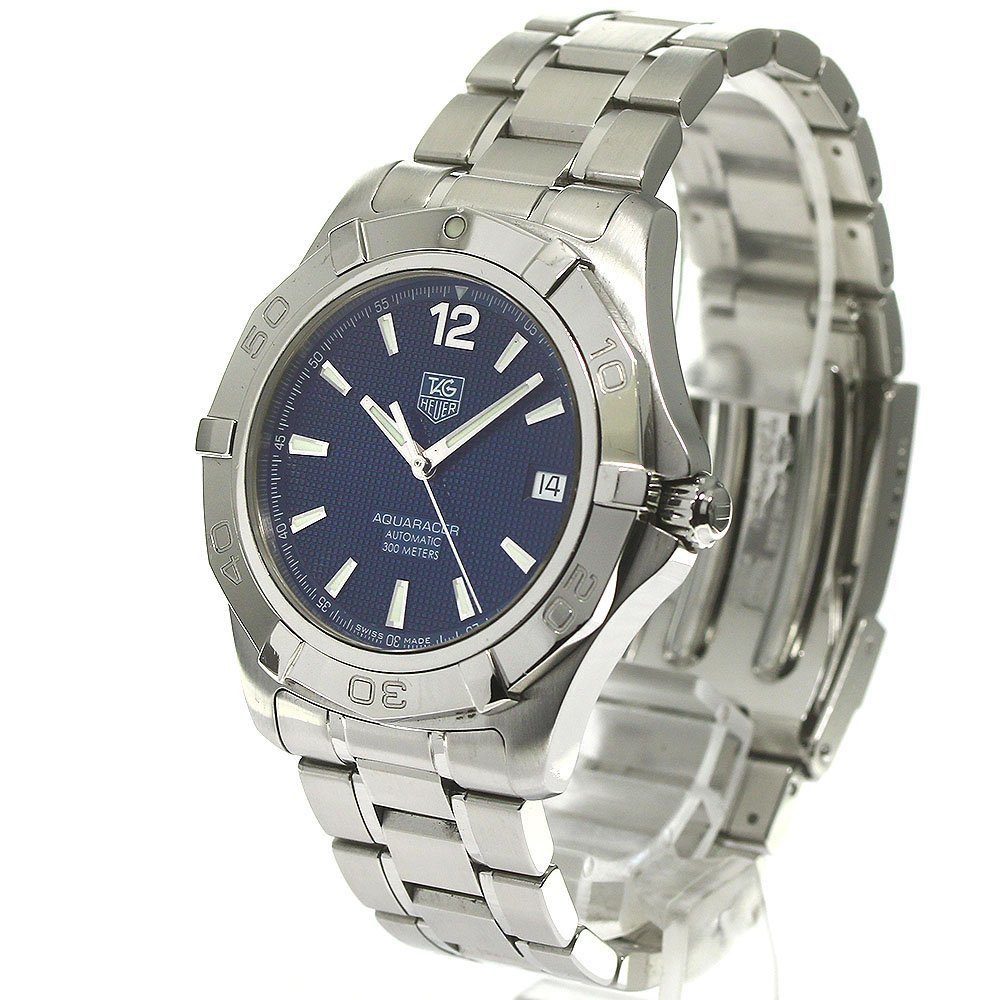  TAG Heuer TAG HEUER WAF2112 Aquaracer Date self-winding watch men's _785154