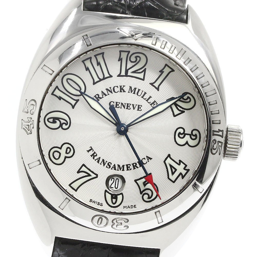 フランクミュラー FRANCK MULLER 2000SCP トランスアメリカ デイト 自動巻き メンズ _793441_画像1