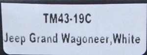 TopMarques　1/43　ジープ・グランド ワゴニア　white　1989　限定500台_画像3