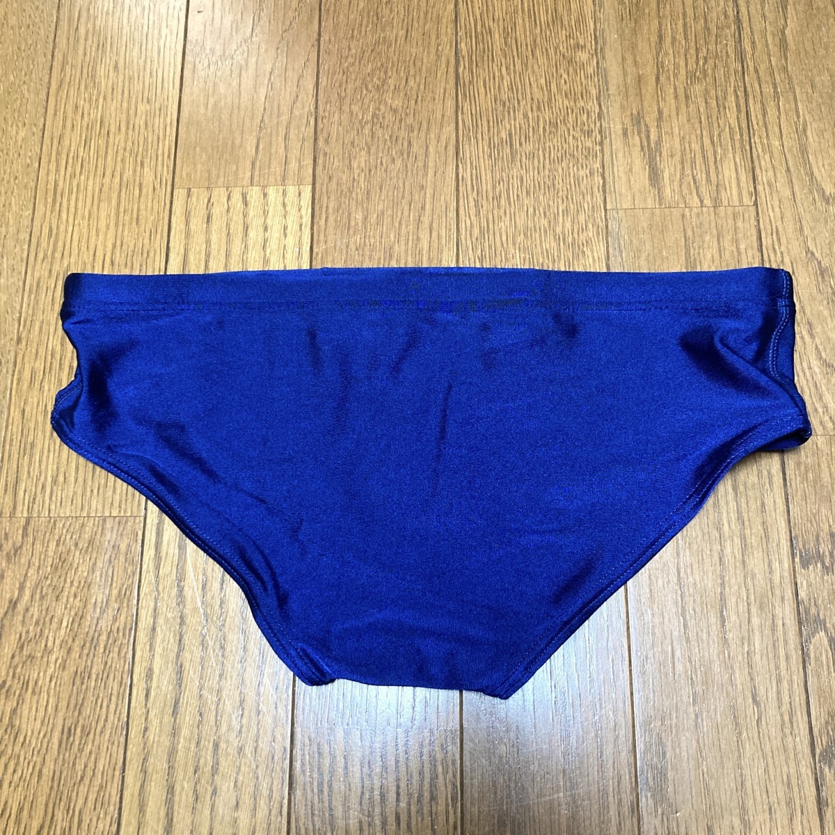 C080ギャレックス♪ストレッチ♪シンプル光沢ネイビー男子スクール水着♪アンダーやコレクションやパートナーとにも♪サイズL_画像3