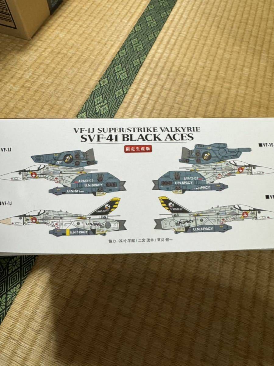ハセガワ 1/72 VF-1J ストライクバルキリー　SVF-41 ブラックエイセス　エッチングパーツ付き_画像4