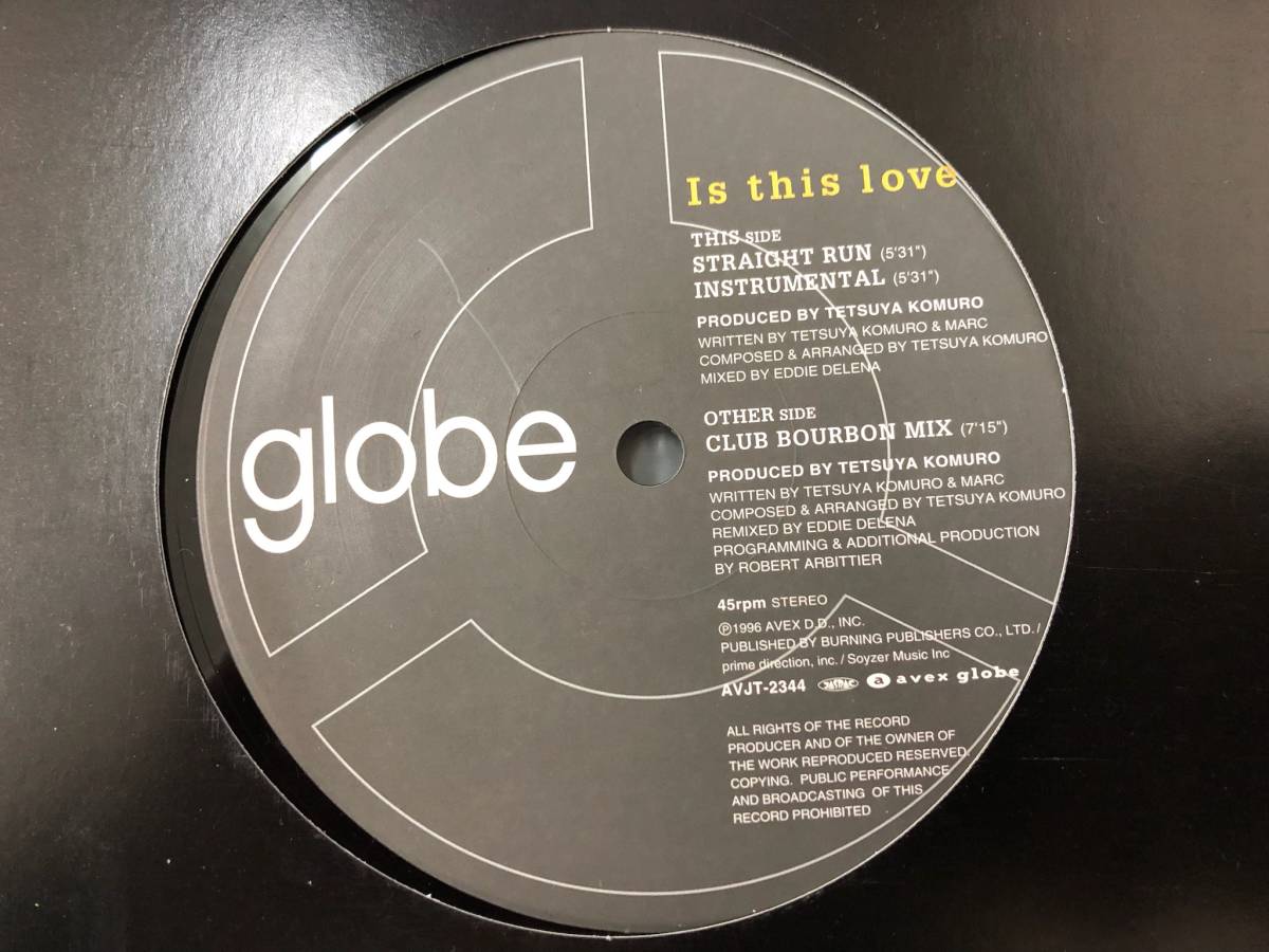 レコード globe グローブ Is this love AVJT-2344 231020-138_画像2